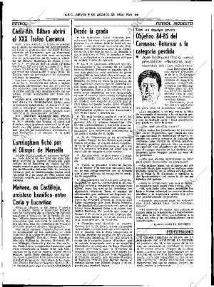 ABC SEVILLA 09-08-1984 página 44