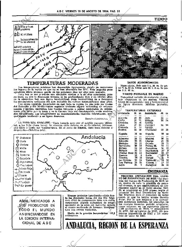 ABC SEVILLA 10-08-1984 página 31