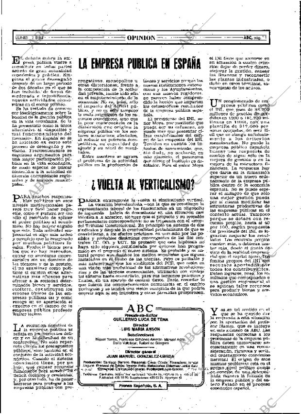 ABC MADRID 13-08-1984 página 11
