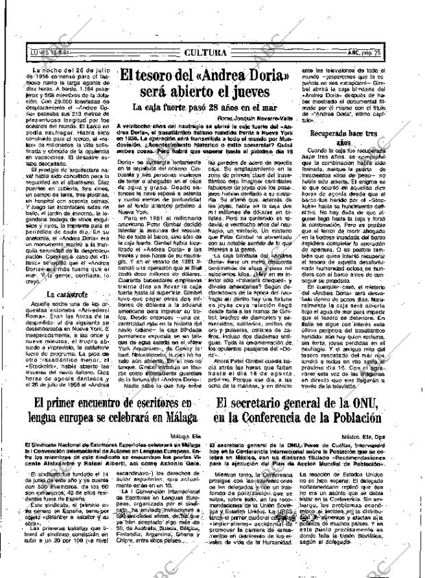 ABC MADRID 13-08-1984 página 25