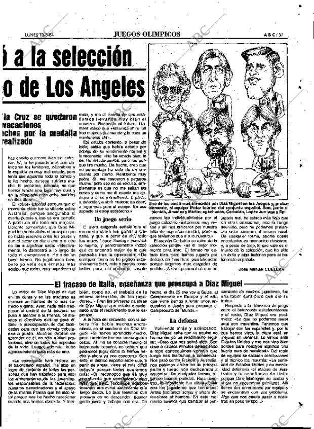 ABC MADRID 13-08-1984 página 37