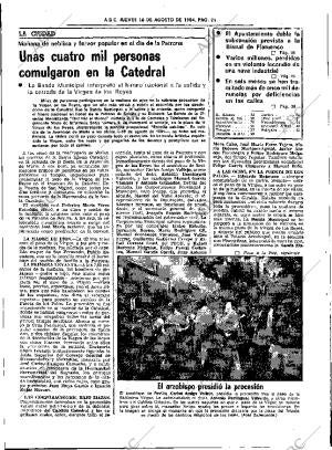 ABC SEVILLA 16-08-1984 página 21