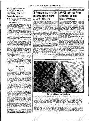 ABC SEVILLA 16-08-1984 página 26