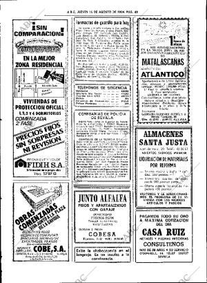 ABC SEVILLA 16-08-1984 página 42