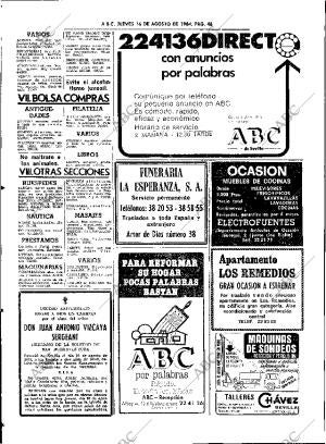 ABC SEVILLA 16-08-1984 página 48