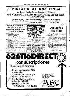 ABC SEVILLA 16-08-1984 página 49