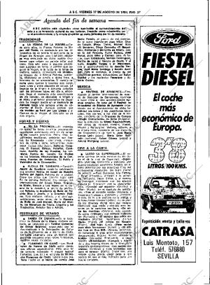 ABC SEVILLA 17-08-1984 página 27