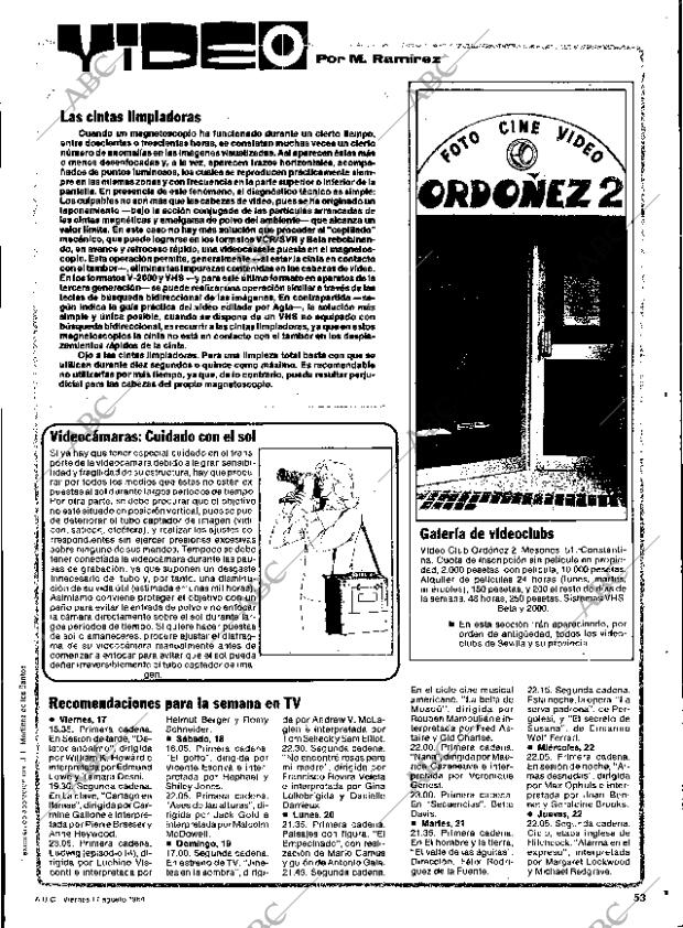 ABC SEVILLA 17-08-1984 página 53