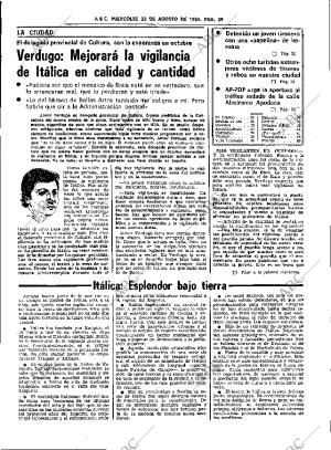 ABC SEVILLA 22-08-1984 página 29