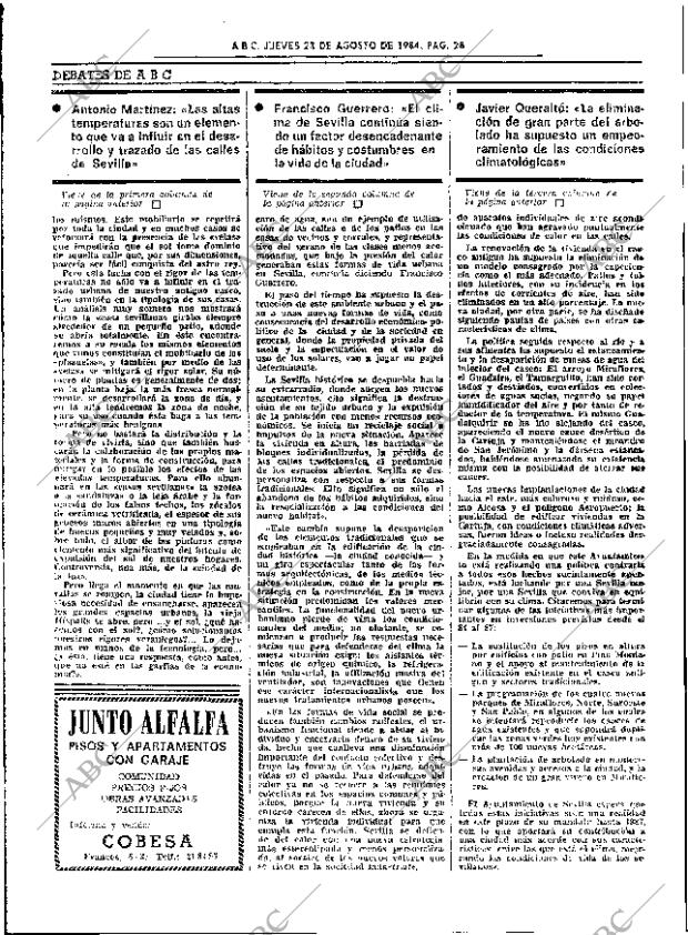 ABC SEVILLA 23-08-1984 página 28