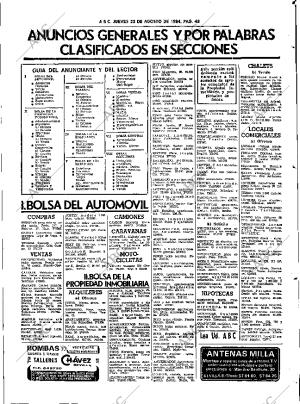 ABC SEVILLA 23-08-1984 página 43