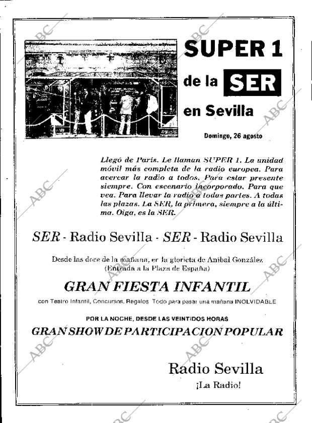 ABC SEVILLA 23-08-1984 página 52