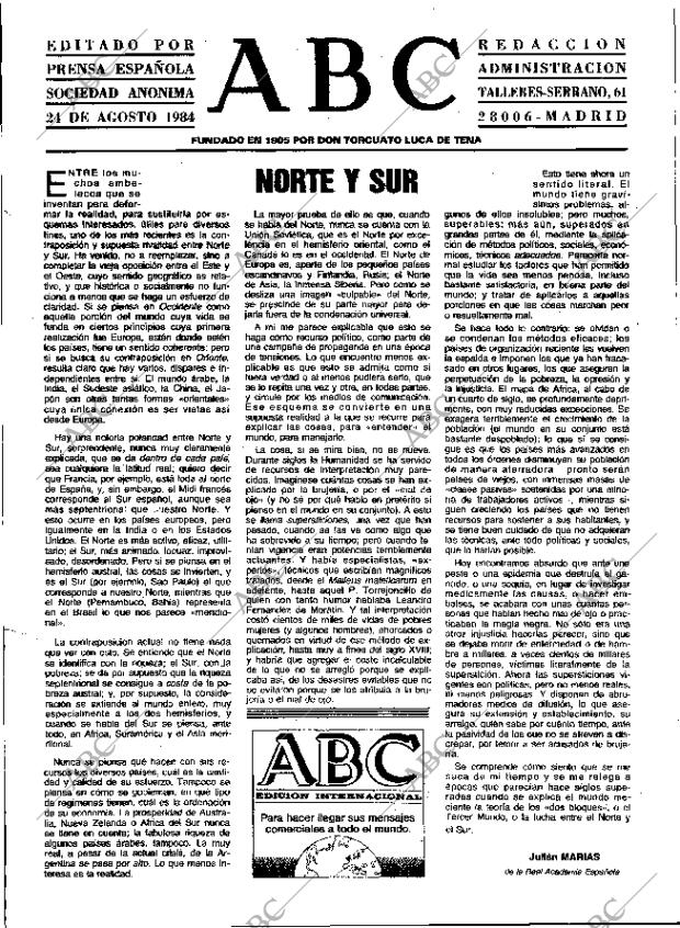 ABC MADRID 24-08-1984 página 3