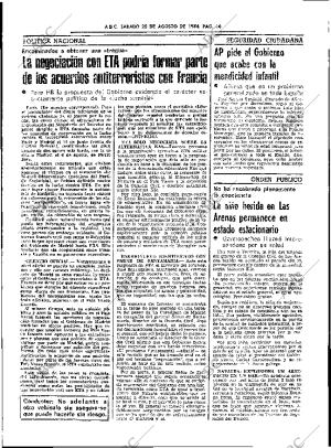 ABC SEVILLA 25-08-1984 página 16