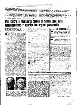 ABC SEVILLA 25-08-1984 página 34