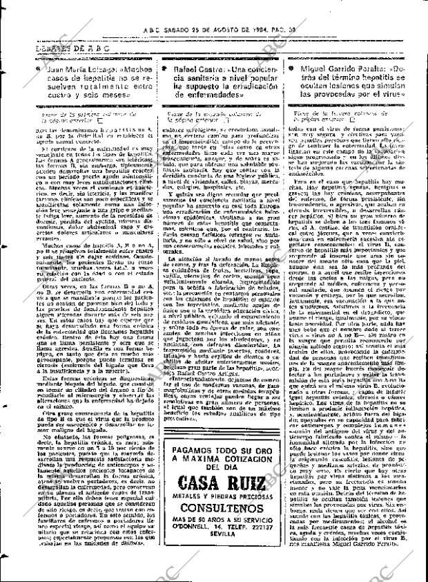 ABC SEVILLA 25-08-1984 página 38