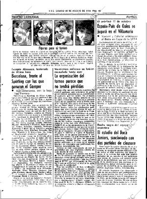 ABC SEVILLA 25-08-1984 página 44