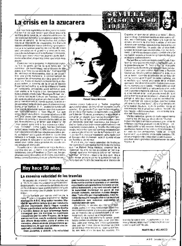 ABC SEVILLA 25-08-1984 página 6