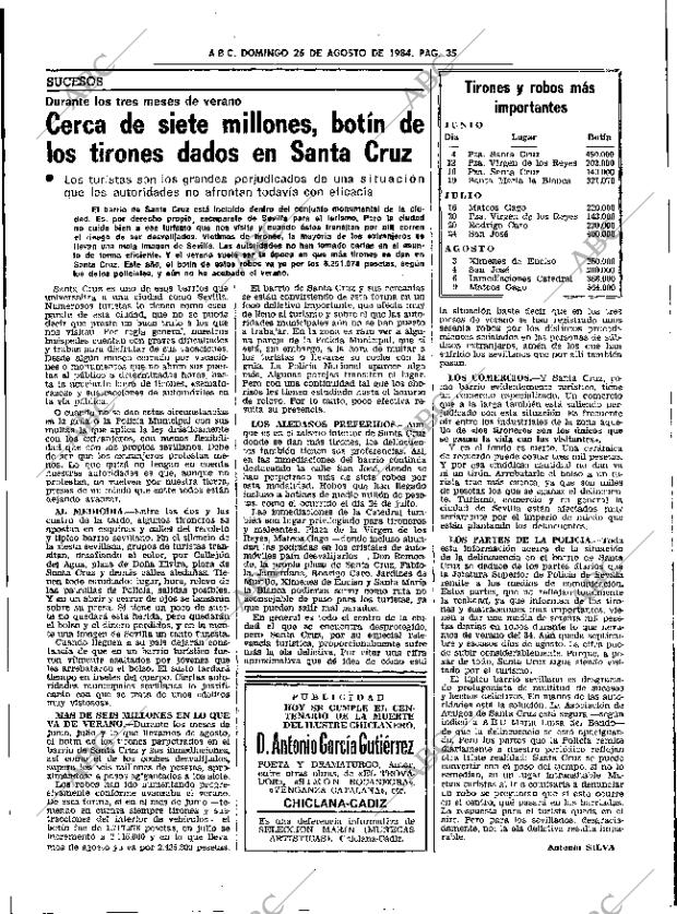 ABC SEVILLA 26-08-1984 página 35