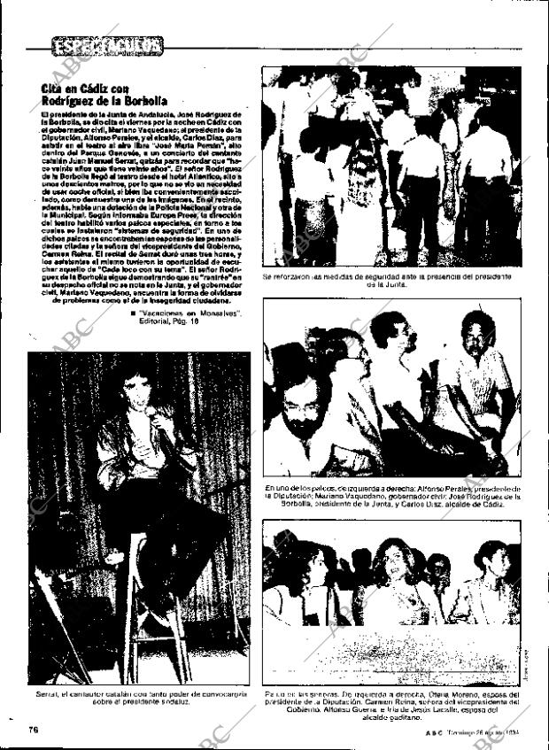 ABC SEVILLA 26-08-1984 página 76