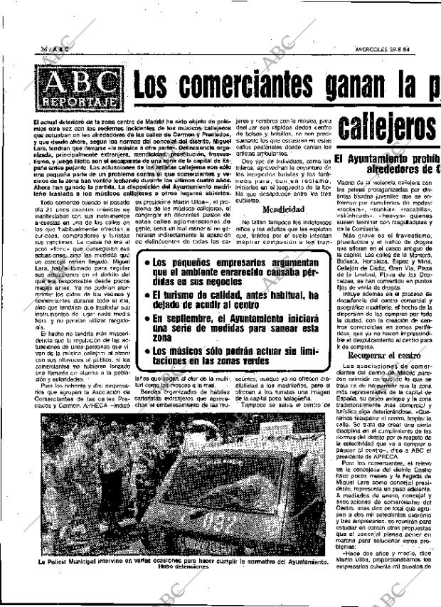 ABC MADRID 29-08-1984 página 36