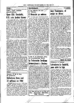 ABC SEVILLA 05-09-1984 página 41