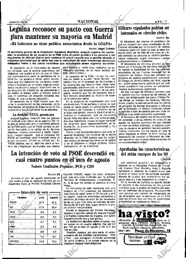 ABC MADRID 08-09-1984 página 17