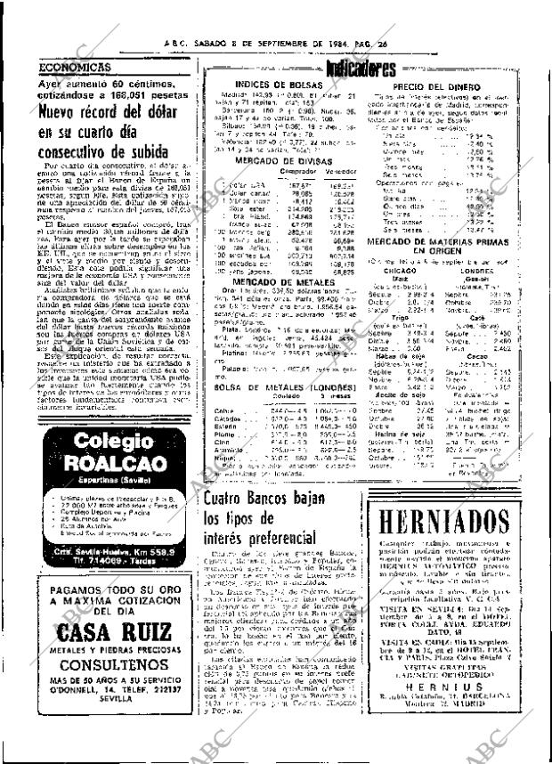 ABC SEVILLA 08-09-1984 página 26