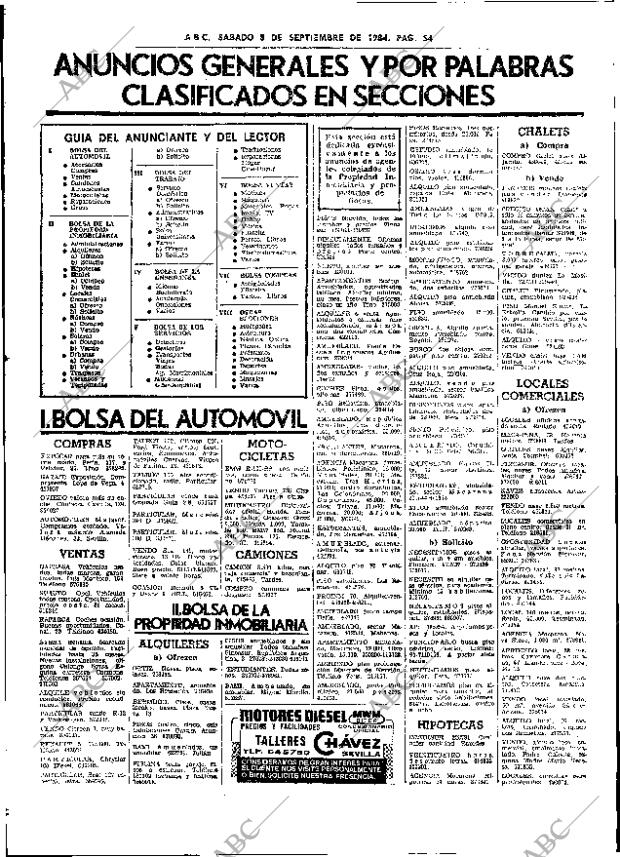 ABC SEVILLA 08-09-1984 página 54