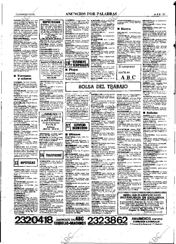 ABC MADRID 09-09-1984 página 87