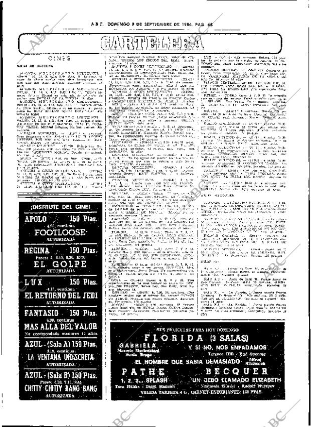 ABC SEVILLA 09-09-1984 página 68