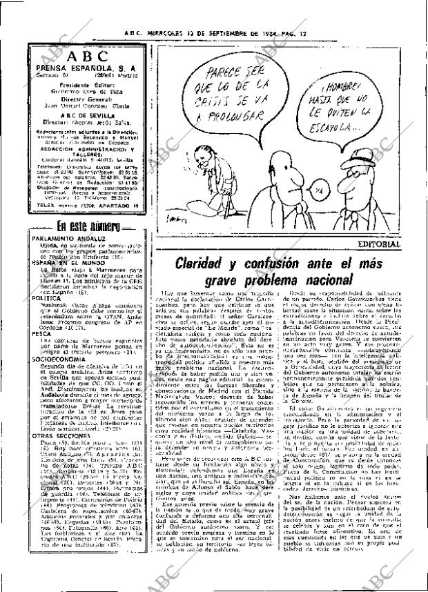 ABC SEVILLA 12-09-1984 página 12