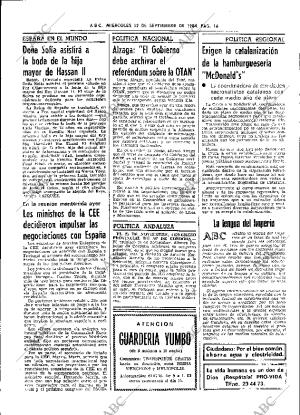 ABC SEVILLA 12-09-1984 página 16