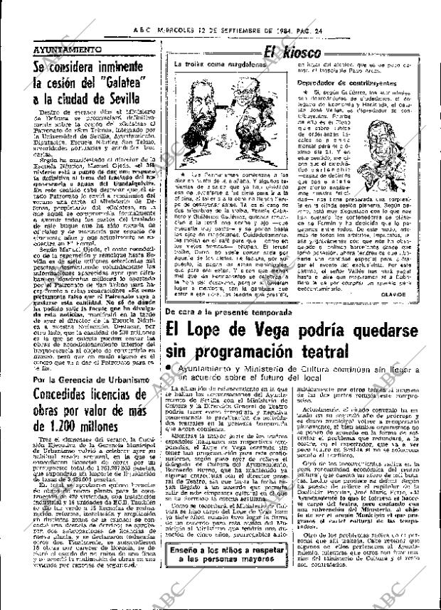 ABC SEVILLA 12-09-1984 página 24