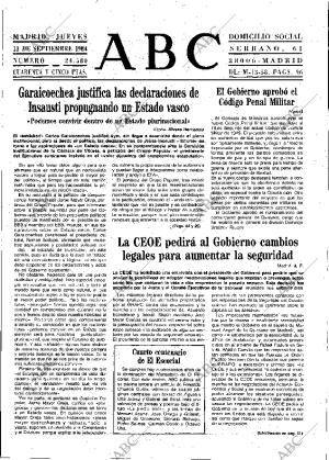 ABC MADRID 13-09-1984 página 13