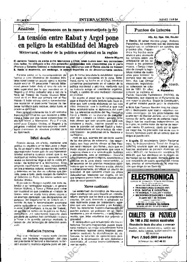 ABC MADRID 13-09-1984 página 30