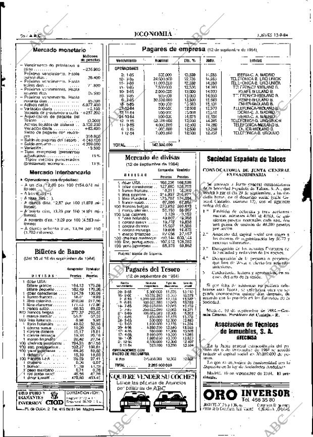 ABC MADRID 13-09-1984 página 56