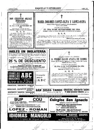 ABC MADRID 13-09-1984 página 83