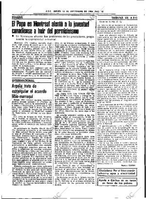 ABC SEVILLA 13-09-1984 página 16