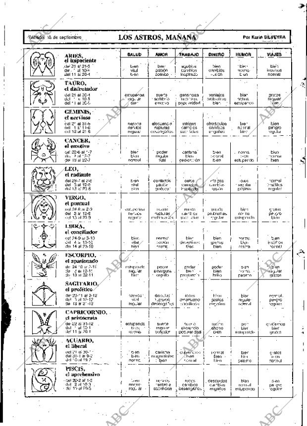 ABC MADRID 15-09-1984 página 87