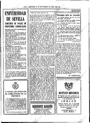 ABC SEVILLA 16-09-1984 página 64