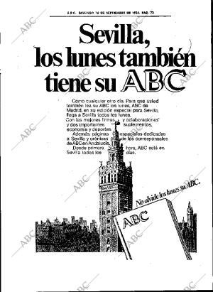 ABC SEVILLA 16-09-1984 página 73