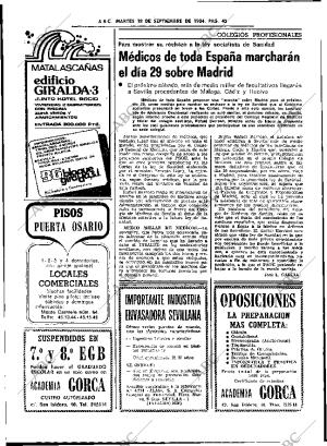 ABC SEVILLA 18-09-1984 página 42