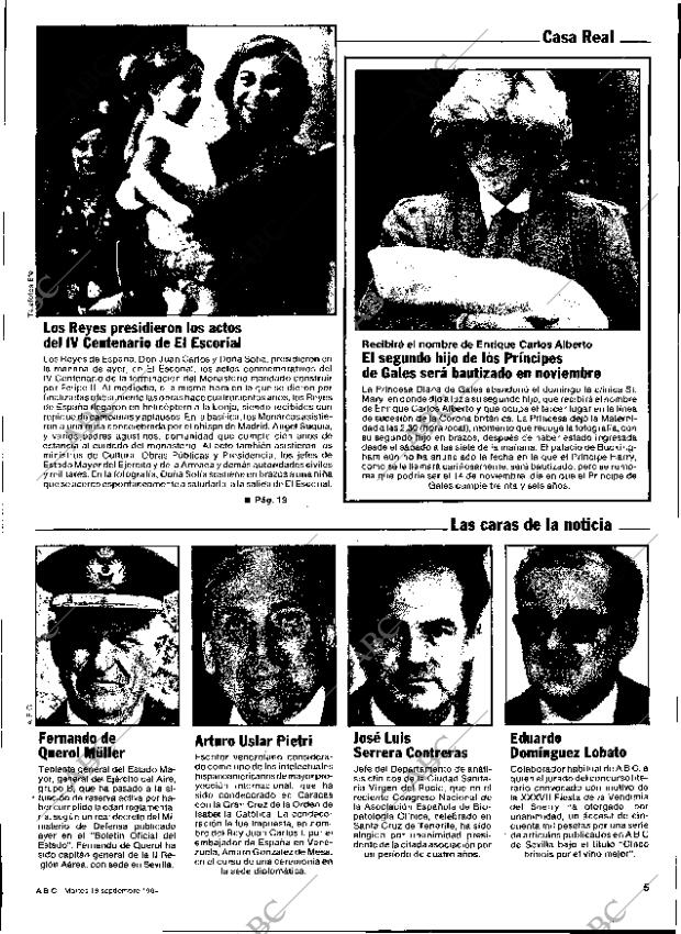 ABC SEVILLA 18-09-1984 página 5