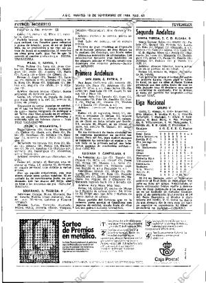 ABC SEVILLA 18-09-1984 página 62