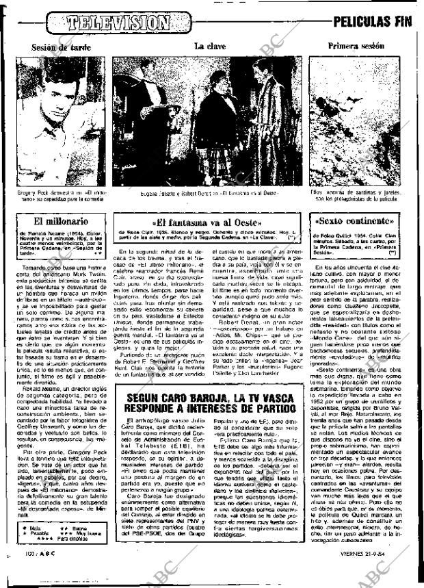 ABC MADRID 21-09-1984 página 100