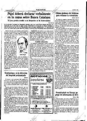 ABC MADRID 21-09-1984 página 23