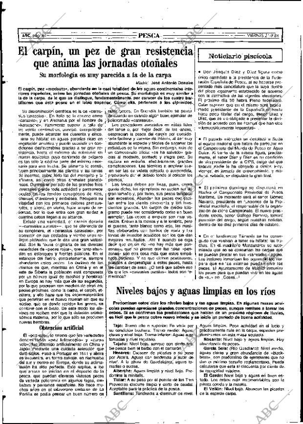 ABC MADRID 21-09-1984 página 64