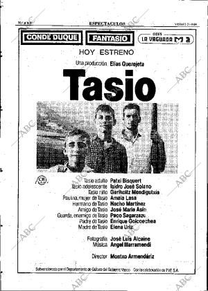 ABC MADRID 21-09-1984 página 70