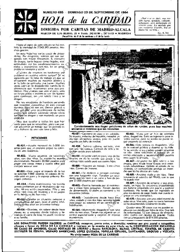 ABC MADRID 23-09-1984 página 15
